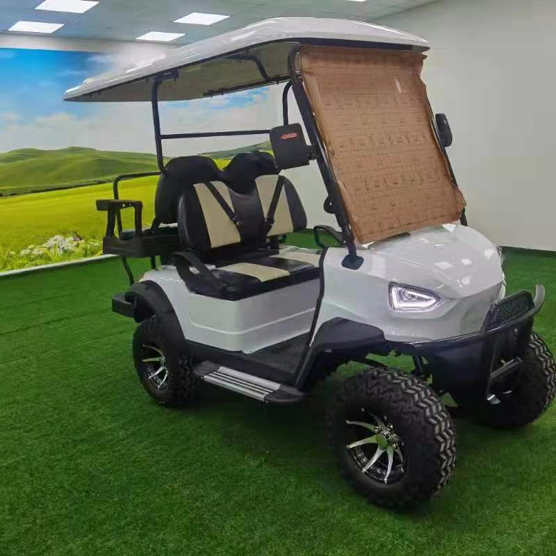 China Europe Folding Club Sightseeing Car 4 6 Seat off-Road Electric Golf Cart
