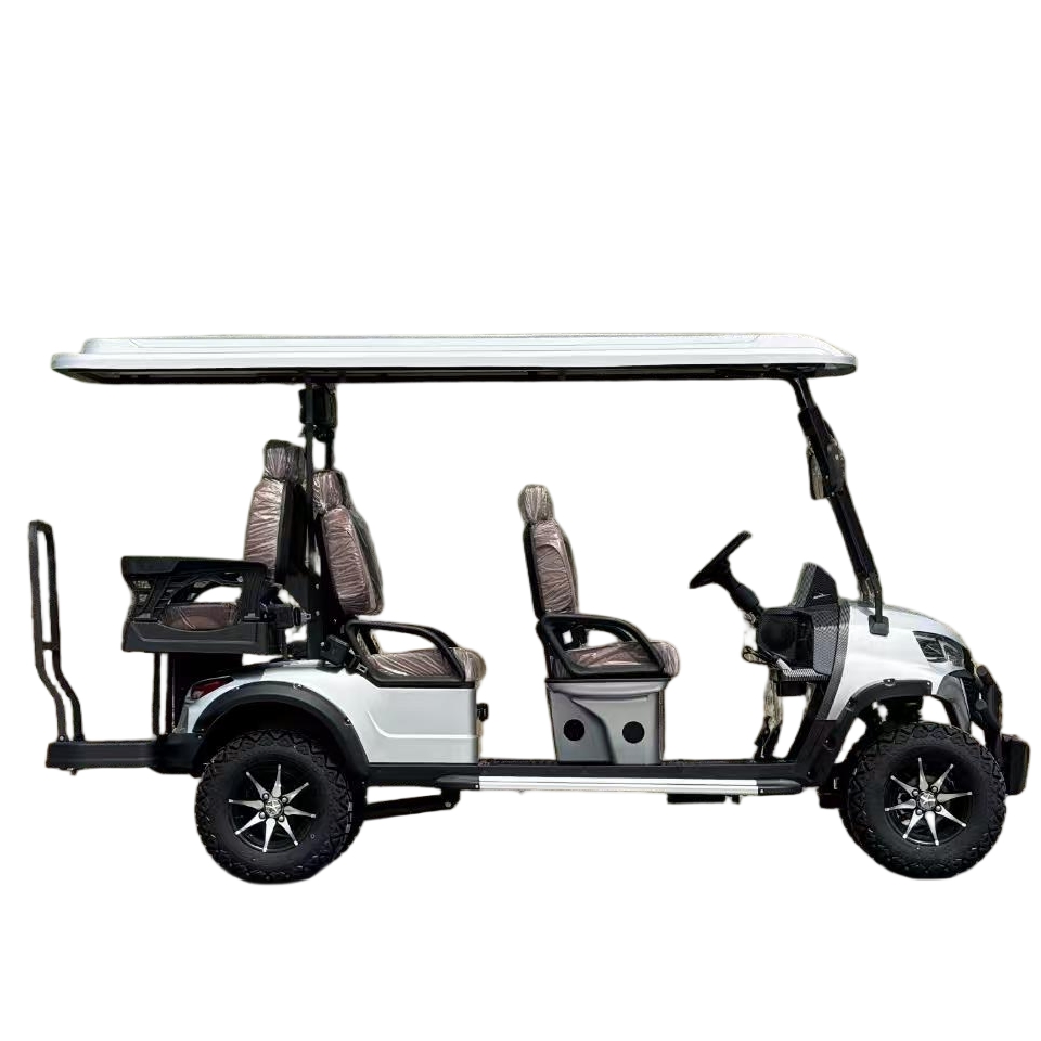 Heavy-Duty 6-Person Electric Golf Cart with Long Battery Life