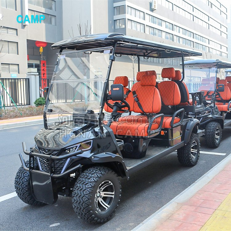 Gasoline Golf Cart 4 Seater off Road Buggy Hunting Club Golf Car Gas Powered Golf Kart