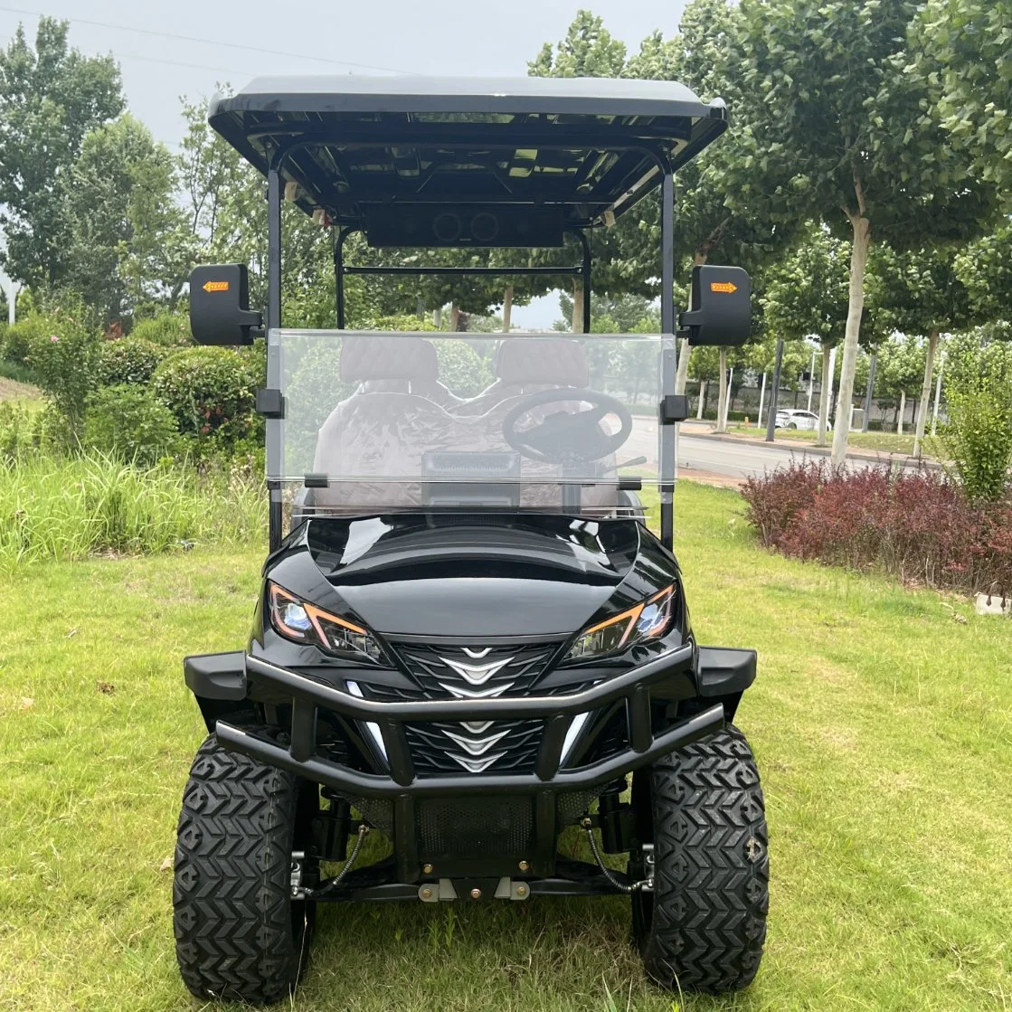 60/72V Lithium Battery Electric Golf Cart Buggy CE Approved with Folding Windshield