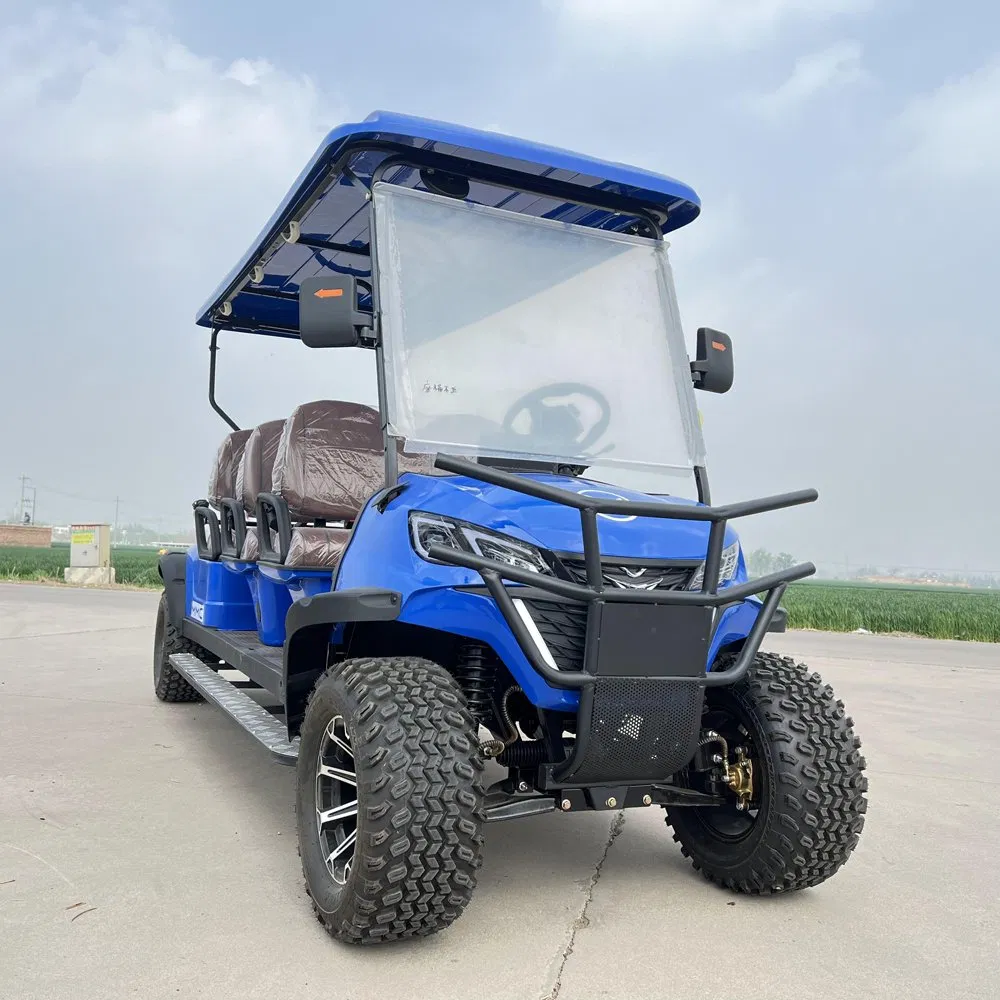 Customizable Golf Cart/Hunting Car/Sightseeing Car New Version Gas Powered Golf Cart 2 4 6 8 Seats 4X4 off Road Style Gas Golf Carts