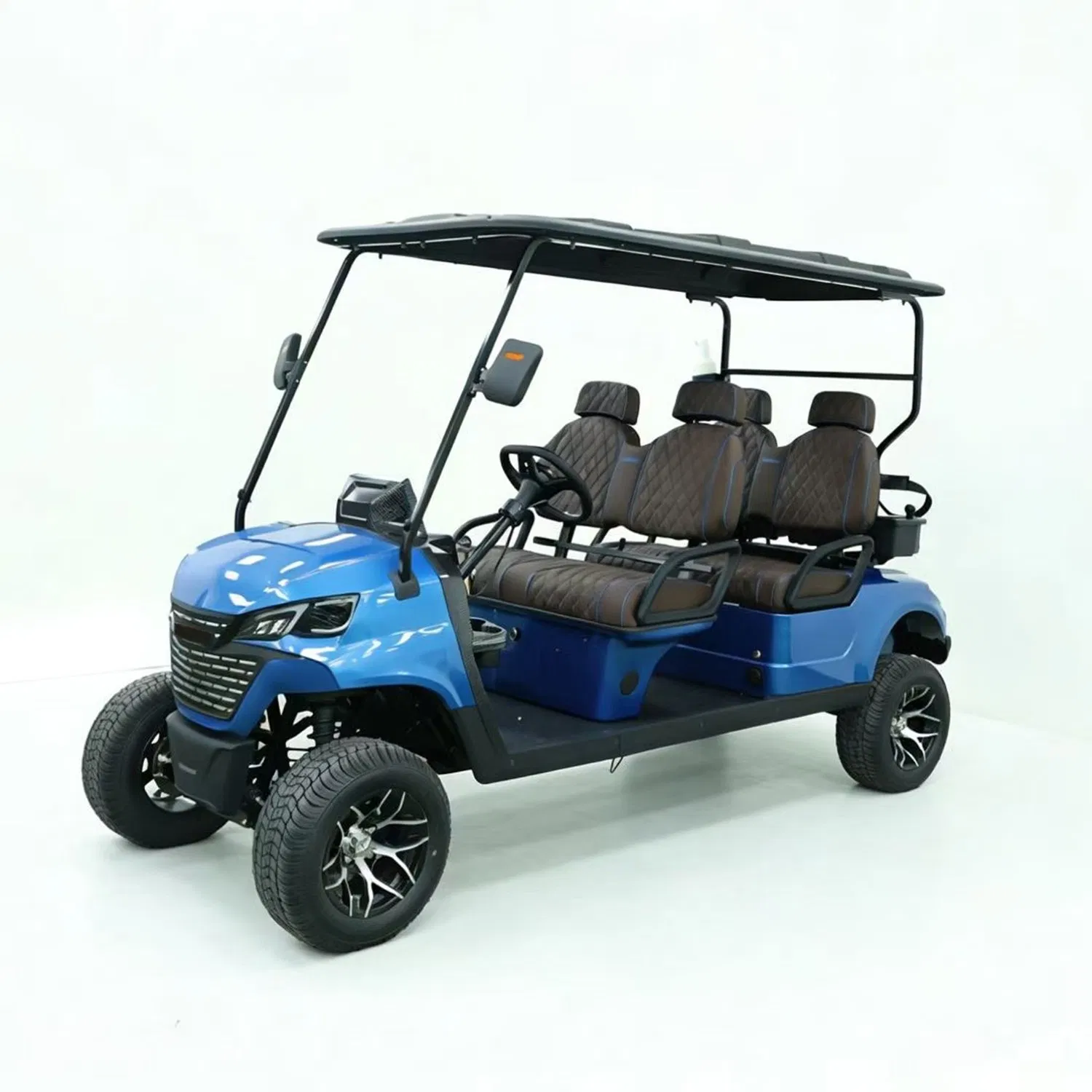 Luxury D Model Logo Customized 4 Forward Seater Electric Custom Golf Cart