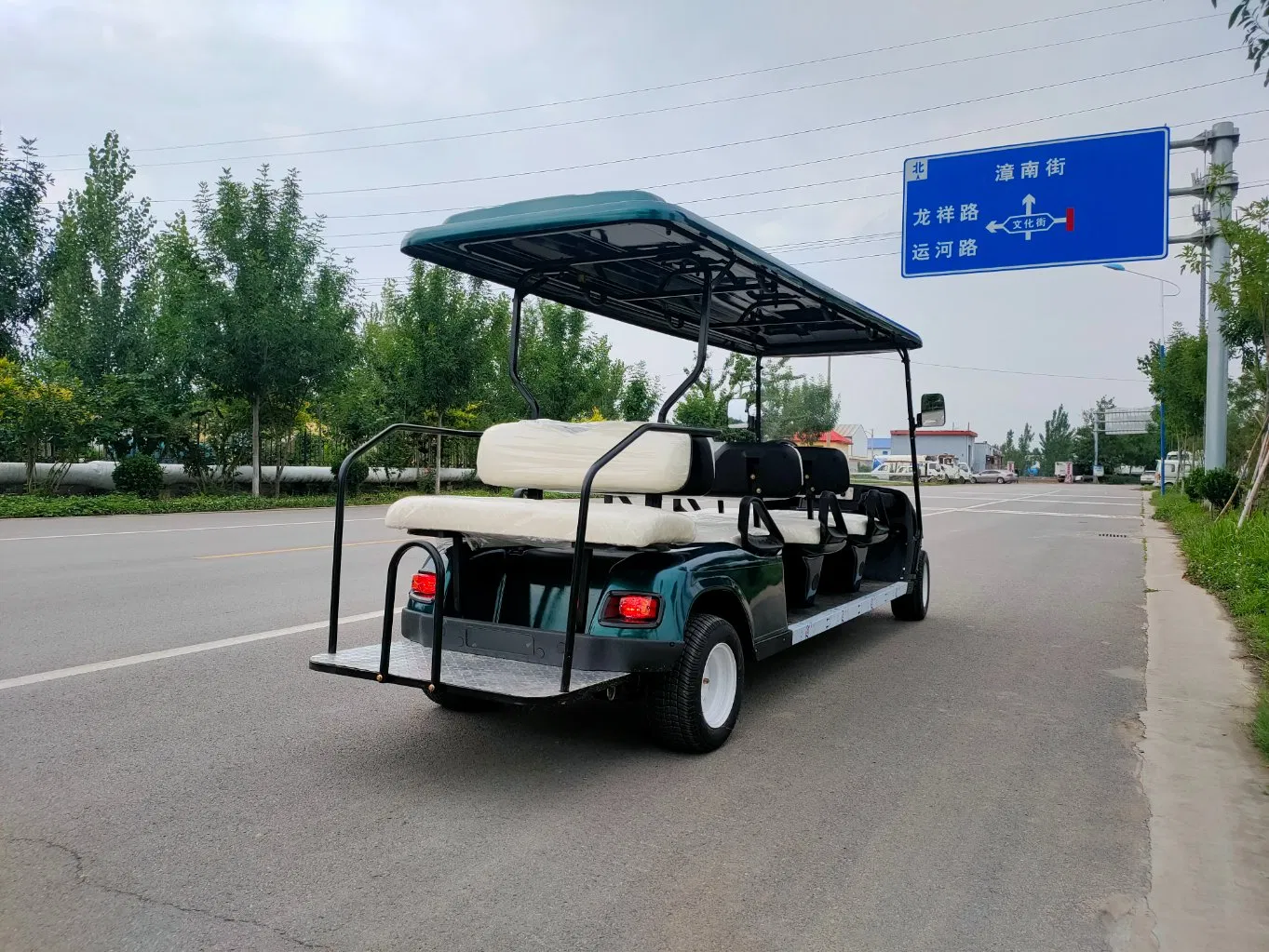 Custom Chinese Wholesale Luxury Lithium 48V 6 Seat Seater Golf Buggy Electric Golf Cart Carts Manufacturer