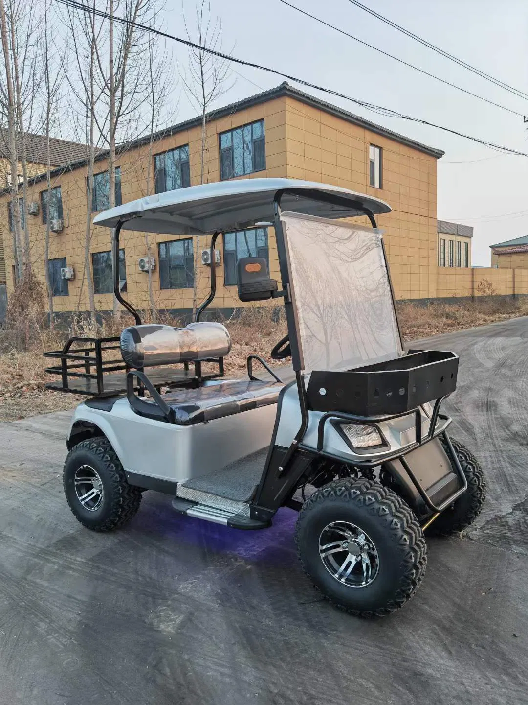 China Europe Folding Club Sightseeing Car 4 6 Seat off-Road Electric Golf Cart
