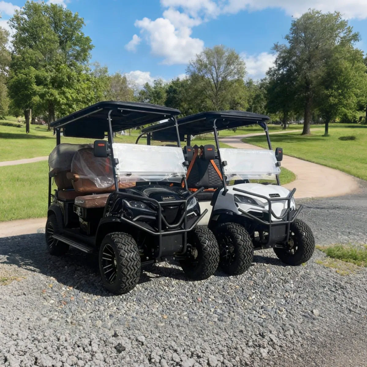 Solar Powered Golf Cart for Eco-Friendly Use