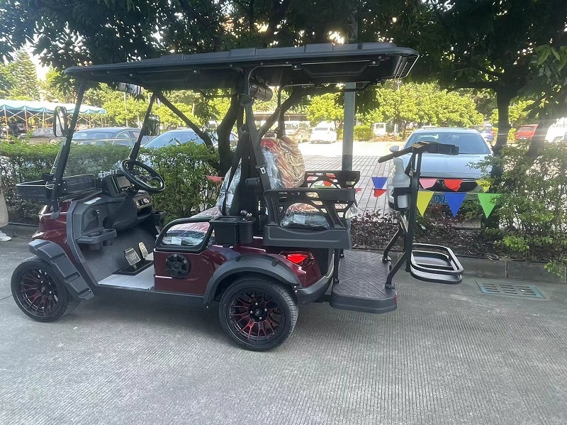 Custom High Performance Golf Buggy Cart Manufacturer Luxury 4 Seater Max 72V 5kw AC System Electric Golf Cart Hunting Cart