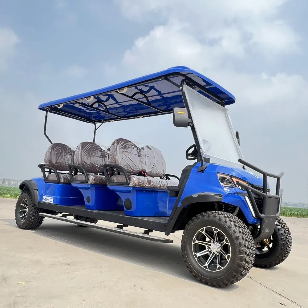 Customizable Golf Cart/Hunting Car/Sightseeing Car New Version Gas Powered Golf Cart 2 4 6 8 Seats 4X4 off Road Style Gas Golf Carts