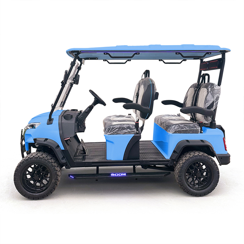 High Power Ergonomic Seats Electric Golf Cart with Reclining Seat