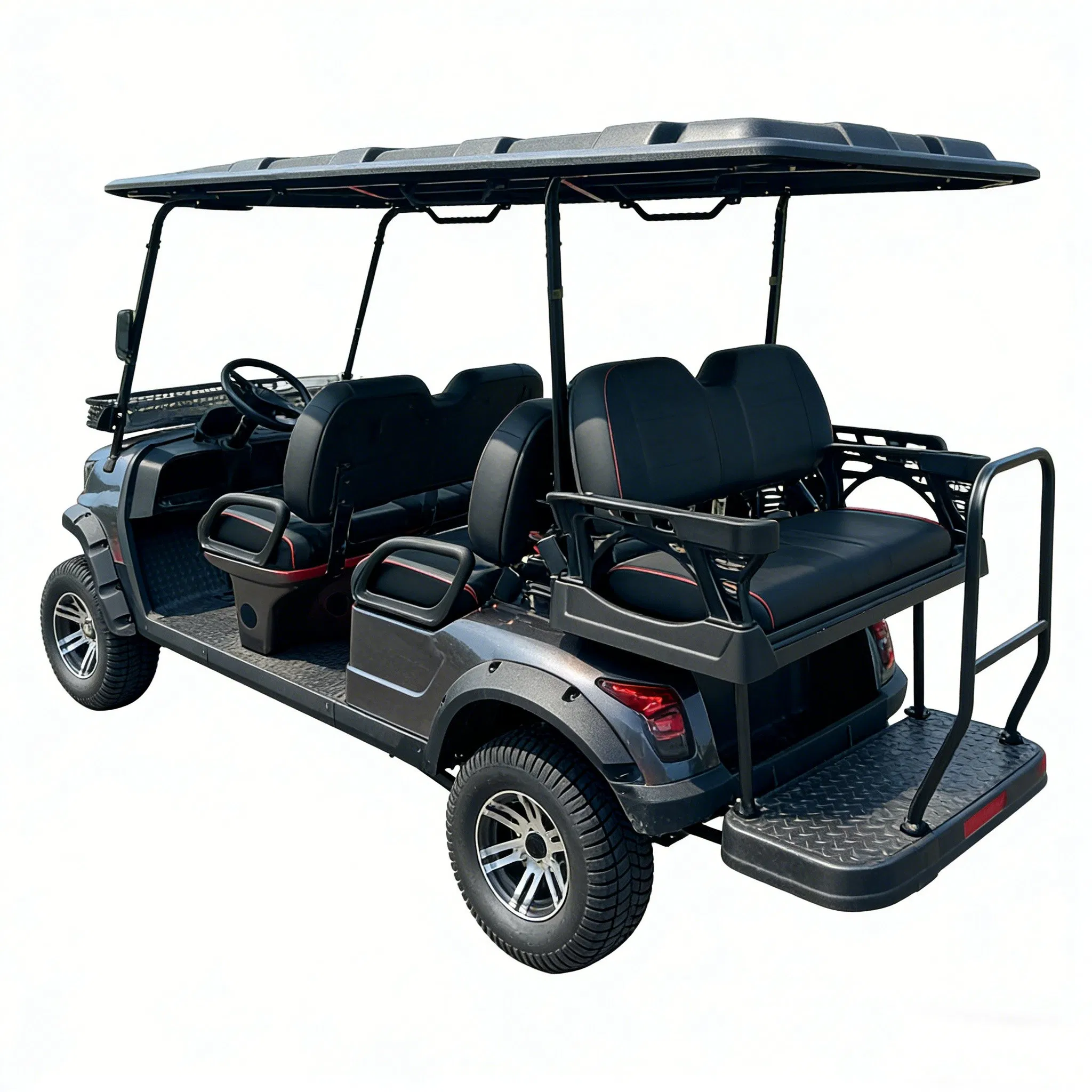6 Seater Electric Golf Cart with Reversing Seats and AC Motor