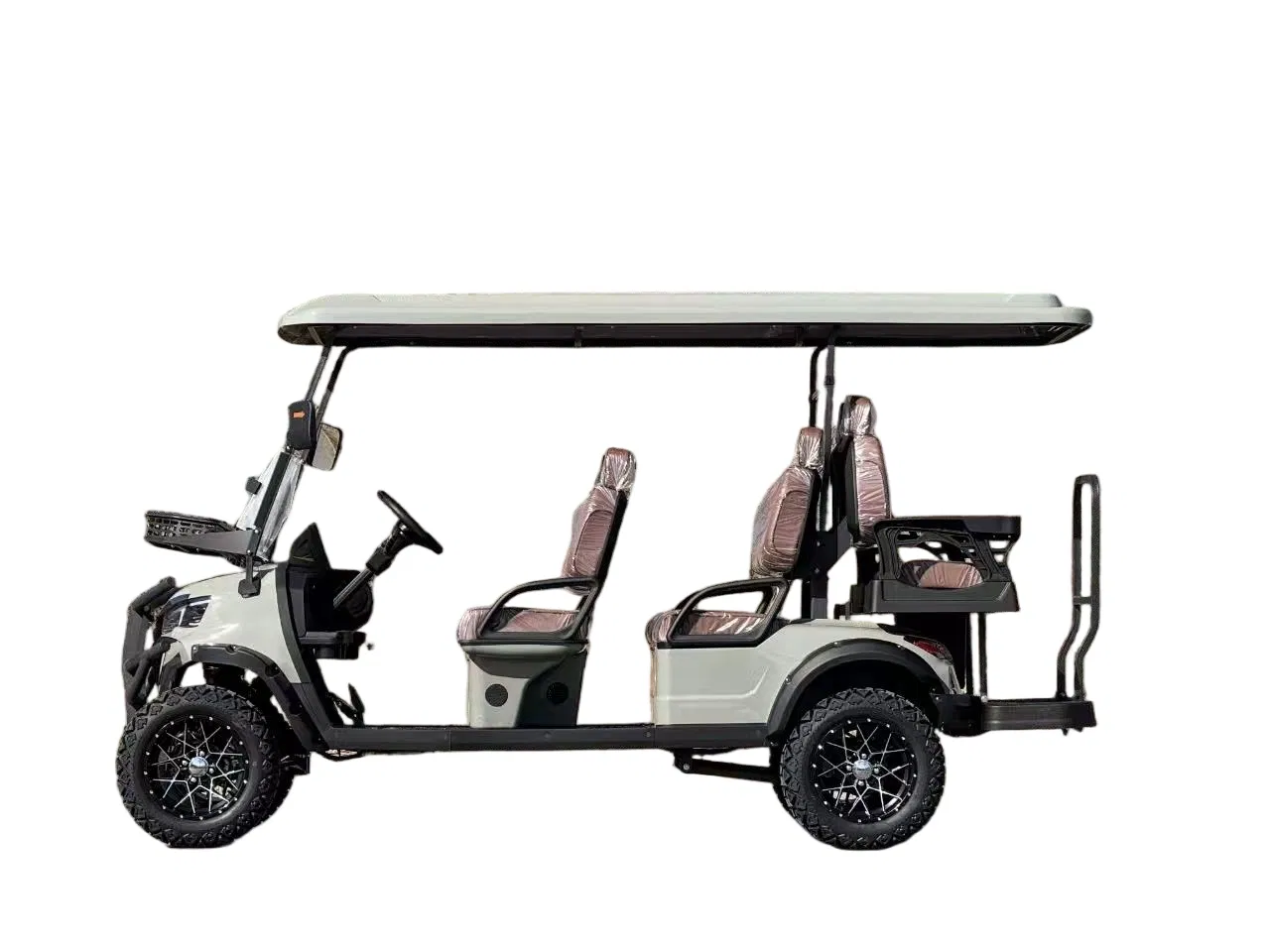 Heavy-Duty 6-Person Electric Golf Cart with Long Battery Life