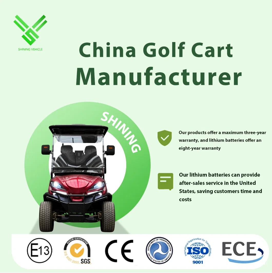 Lifted Gas Powered Golf Cart