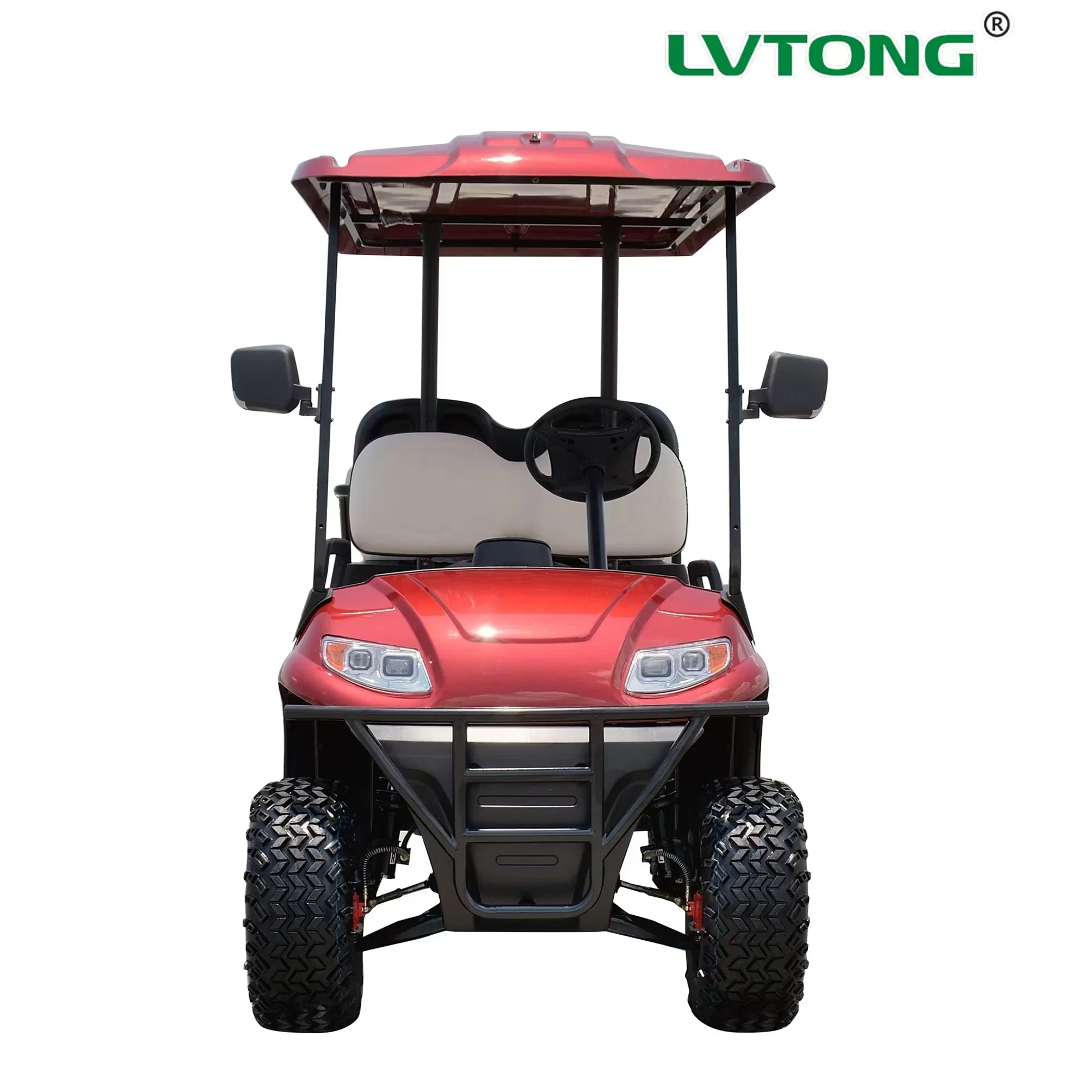 Eco-Friendly Solar-Powered Golf Cart with Spacious Back Seat