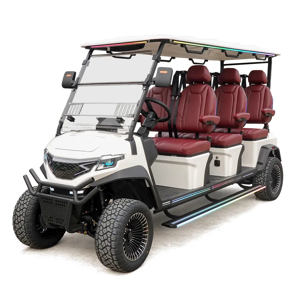 Luxury 4-Seater Golf Cart with AC Motor and Lithium Battery