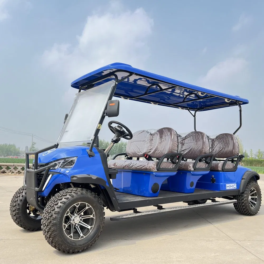 Customizable Golf Cart/Hunting Car/Sightseeing Car New Version Gas Powered Golf Cart 2 4 6 8 Seats 4X4 off Road Style Gas Golf Carts