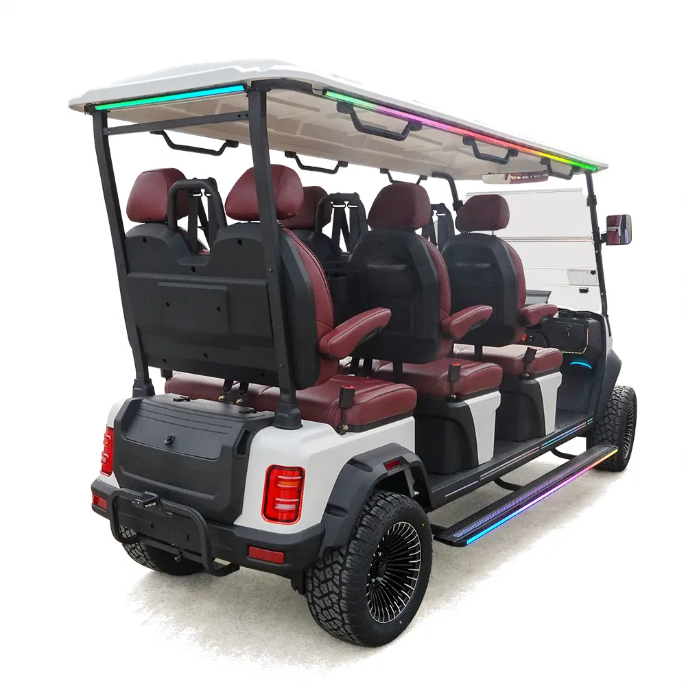 Luxury 4-Seater Golf Cart with AC Motor and Lithium Battery