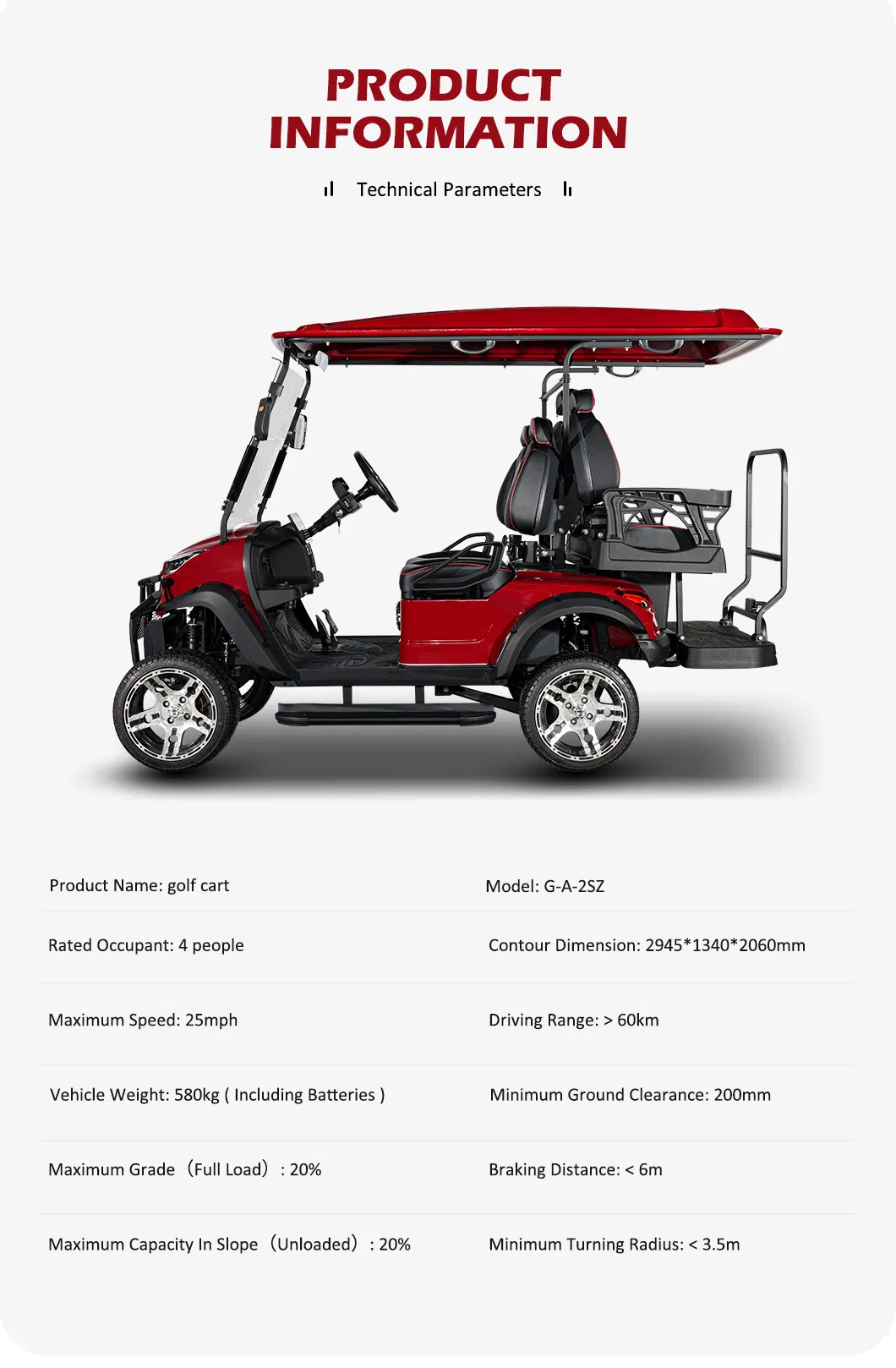 Terrain Golf Cart