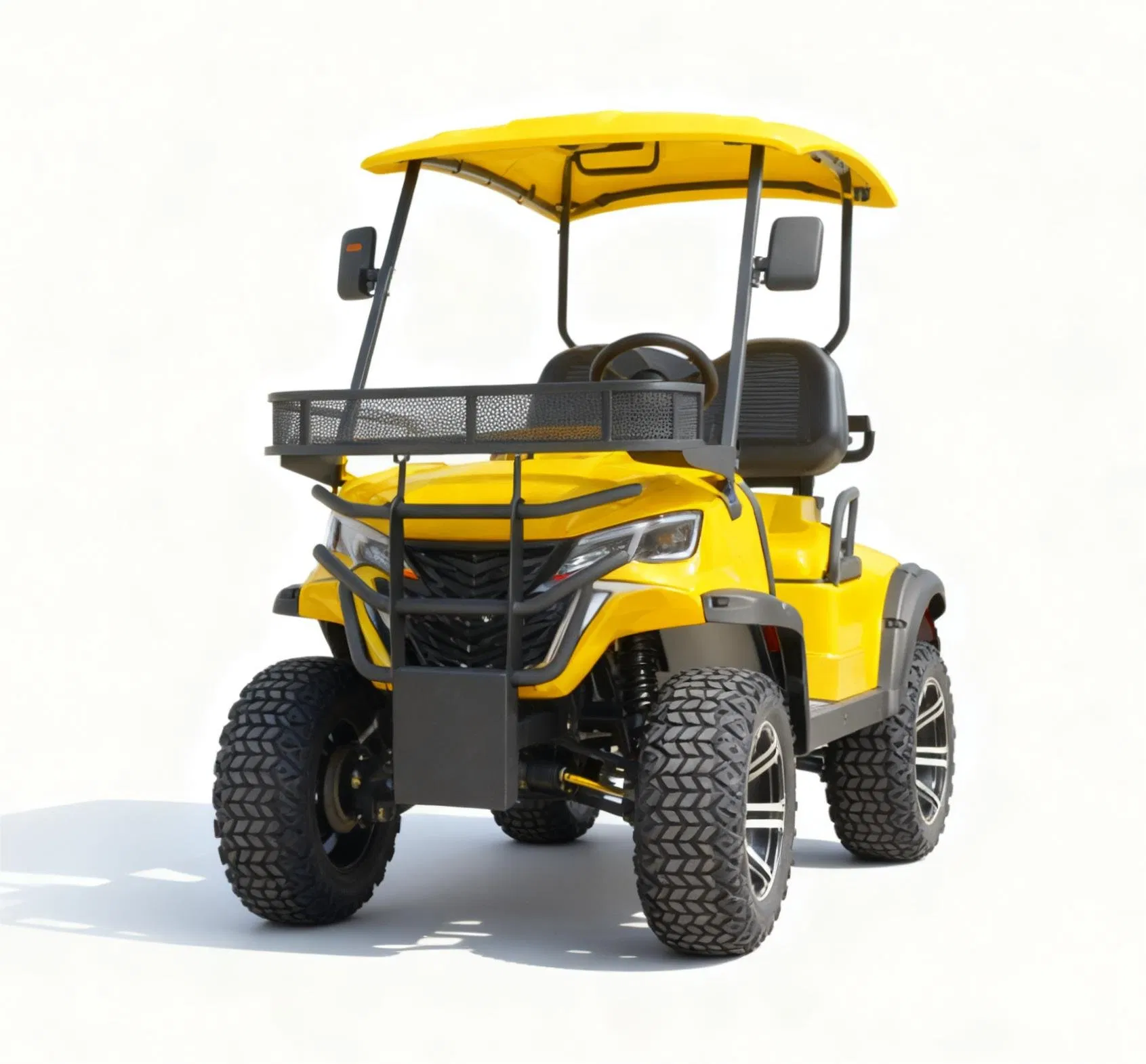 Electric Sightseeing Hungting off Road Club Car 2/4/6/8 Seater Seat 48V/72V Golf Cart Manufacturer with Folded Seat/Lithium/Lead Acid Battery/Solar Panel CE