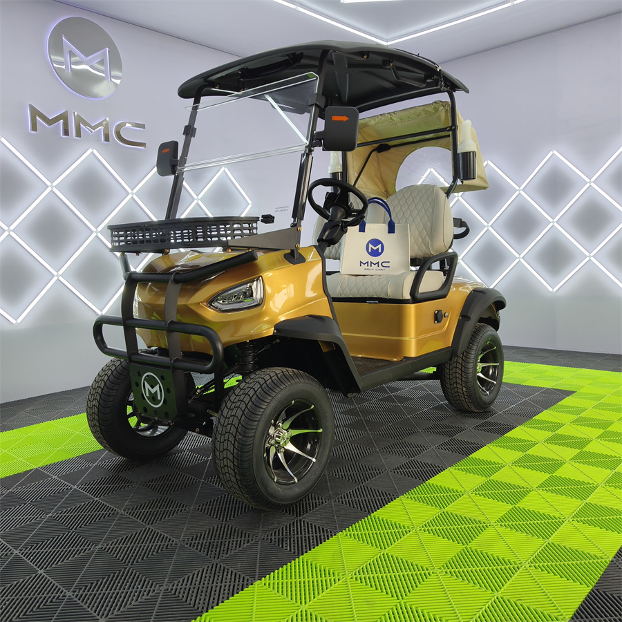 Best Selling Electric Four-Wheeler Golf Cart Electric Beach Buggy Solar-Powered Golf Club Cart Farmer's Cart Hunting Cart