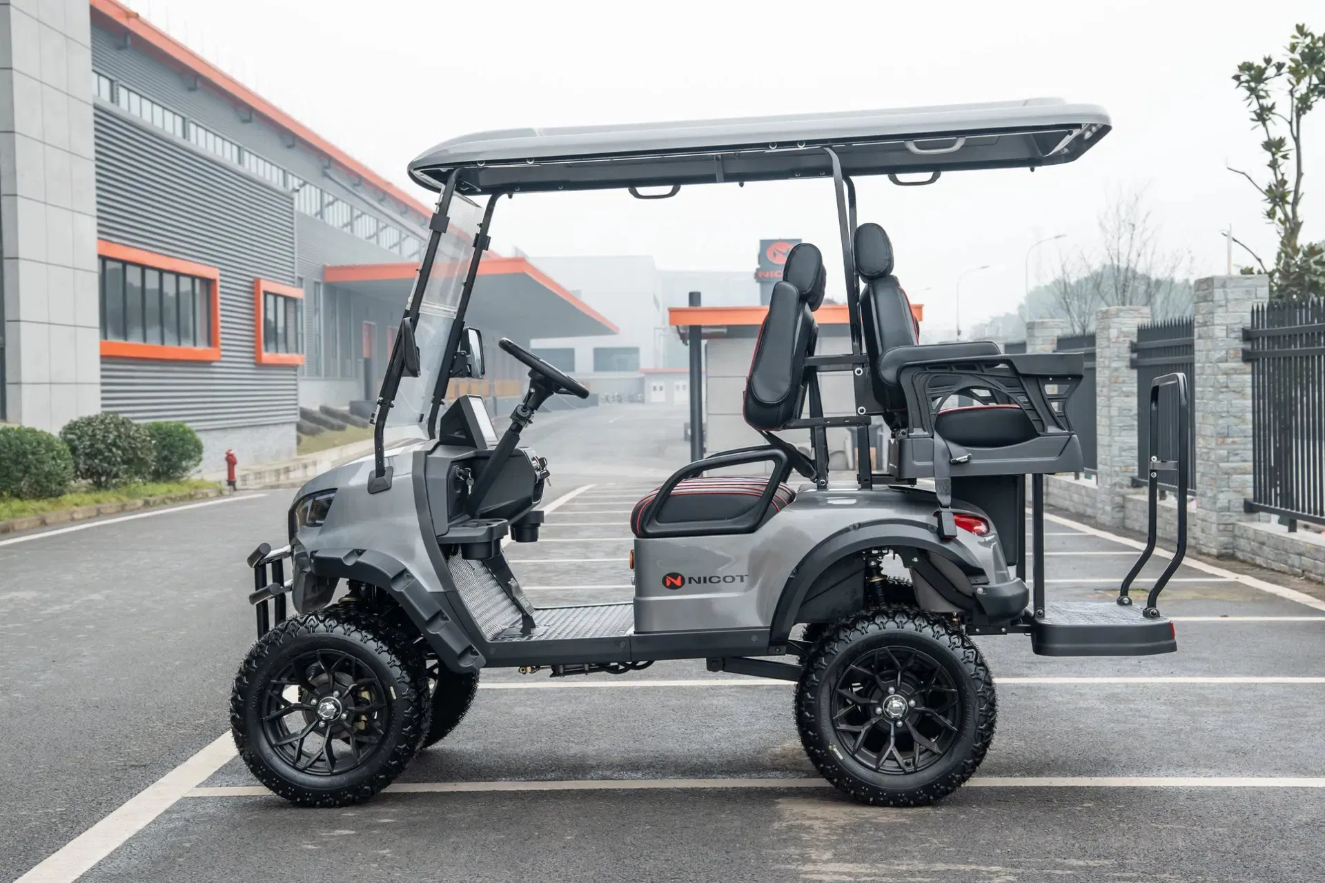 Luxury 4-Passenger Golf Cart Interior