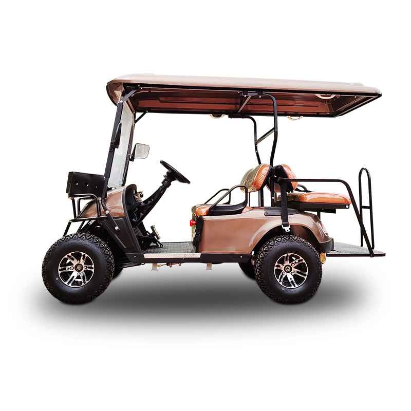 China Europe Folding Club Sightseeing Car 4 6 Seat off-Road Electric Golf Cart