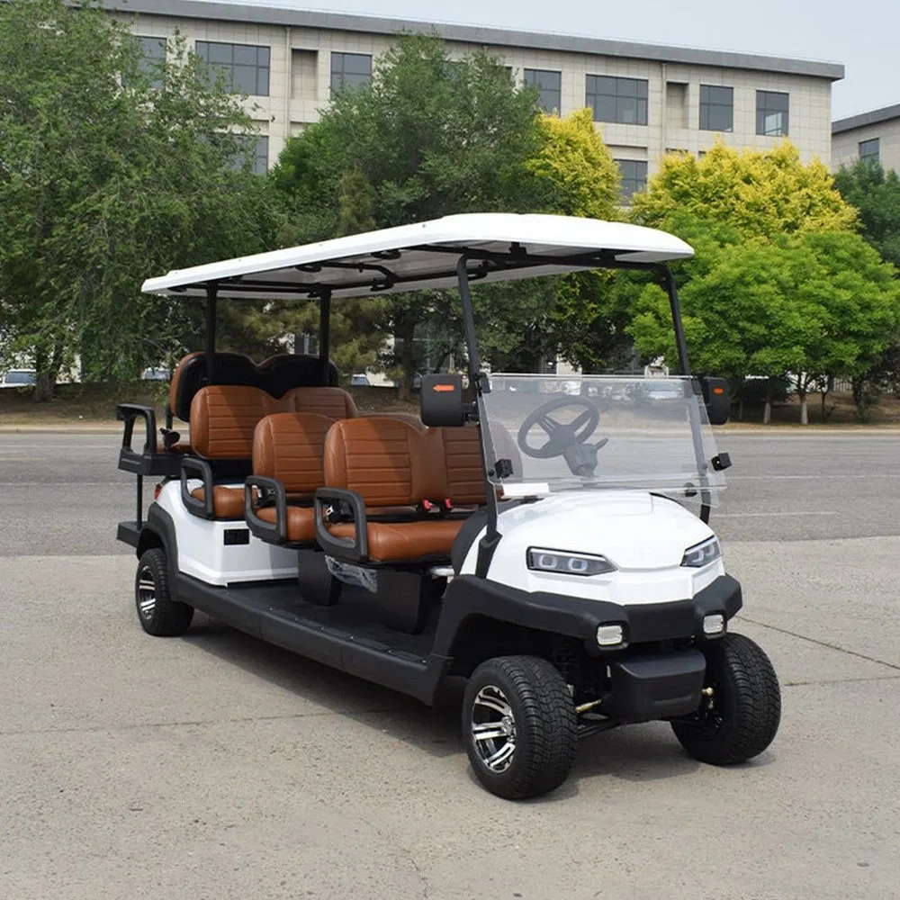 OEM ODM Custom Quiet and Comfortable 8 Seater Luxury Electric Golf Cart for Private Estates