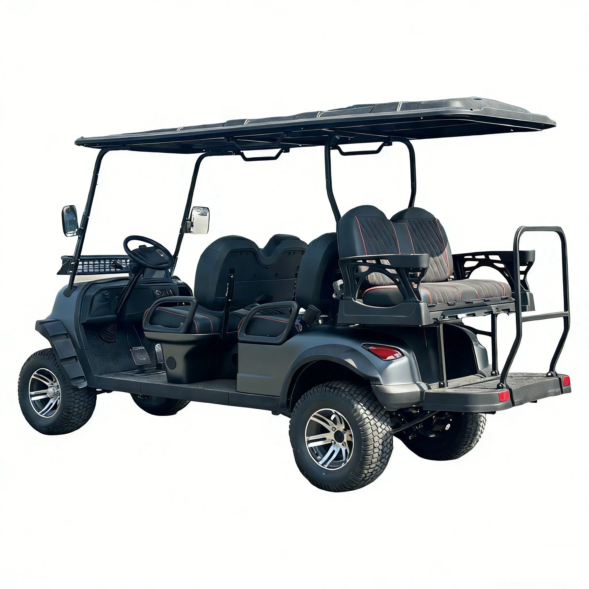 6 Seater Electric Golf Cart with Reversing Seats and AC Motor
