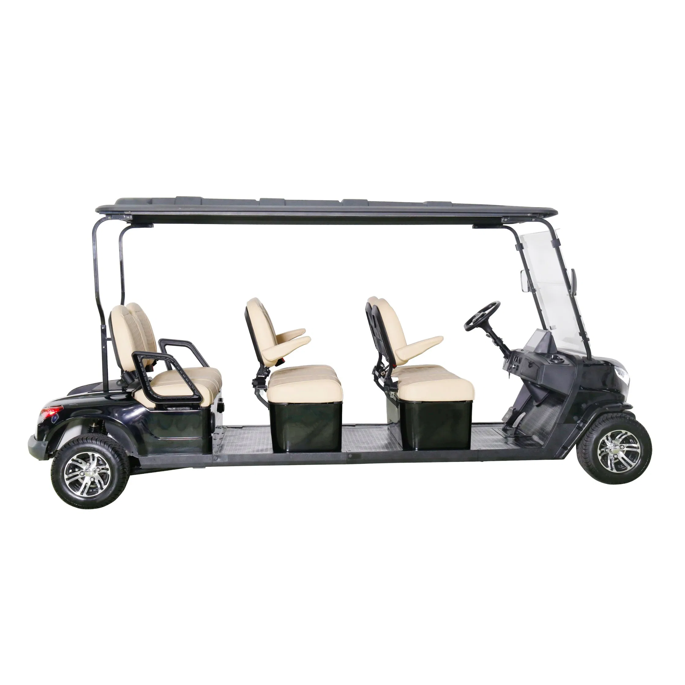 Gq06c 6-Seater Electric Golf Cart High-Efficiency 48V AC Motor Long-Range Comfort Design