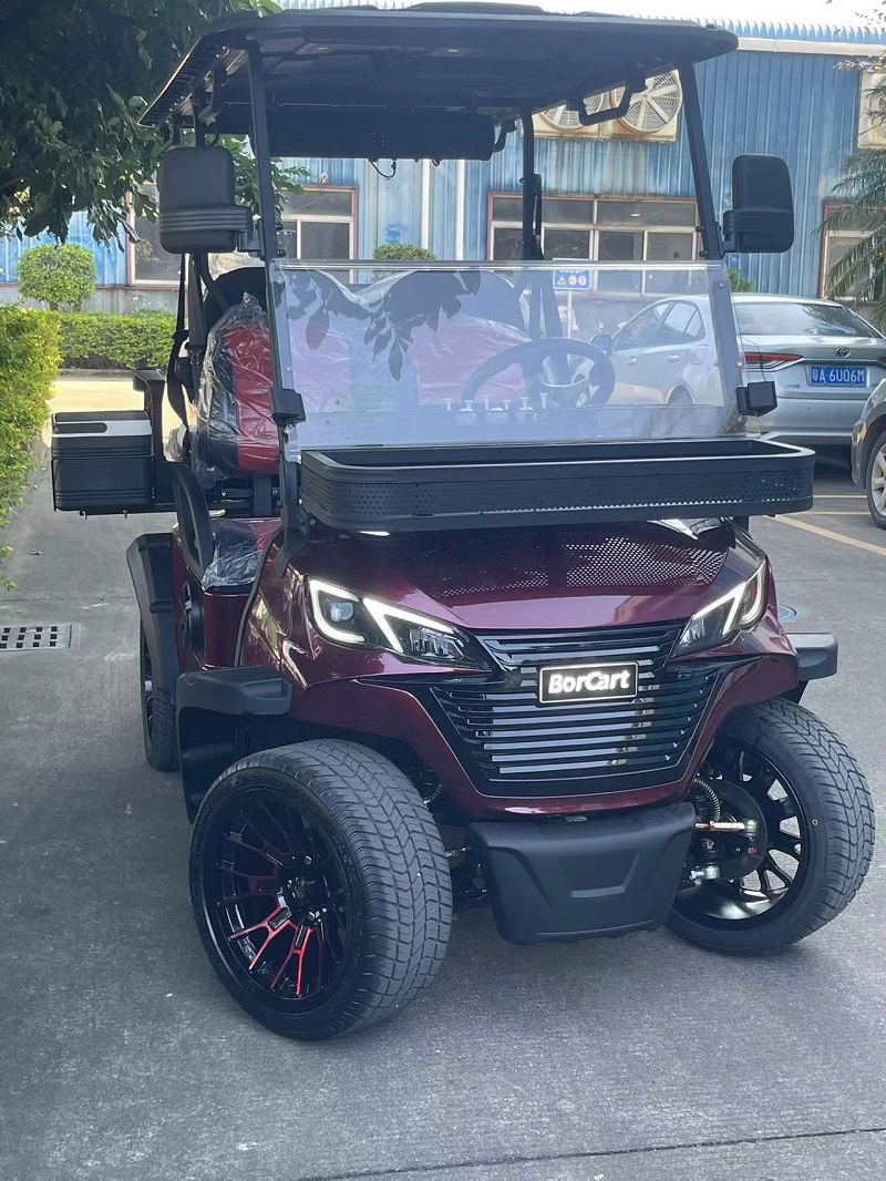 Custom High Performance Golf Buggy Cart Manufacturer Luxury 4 Seater Max 72V 5kw AC System Electric Golf Cart Hunting Cart