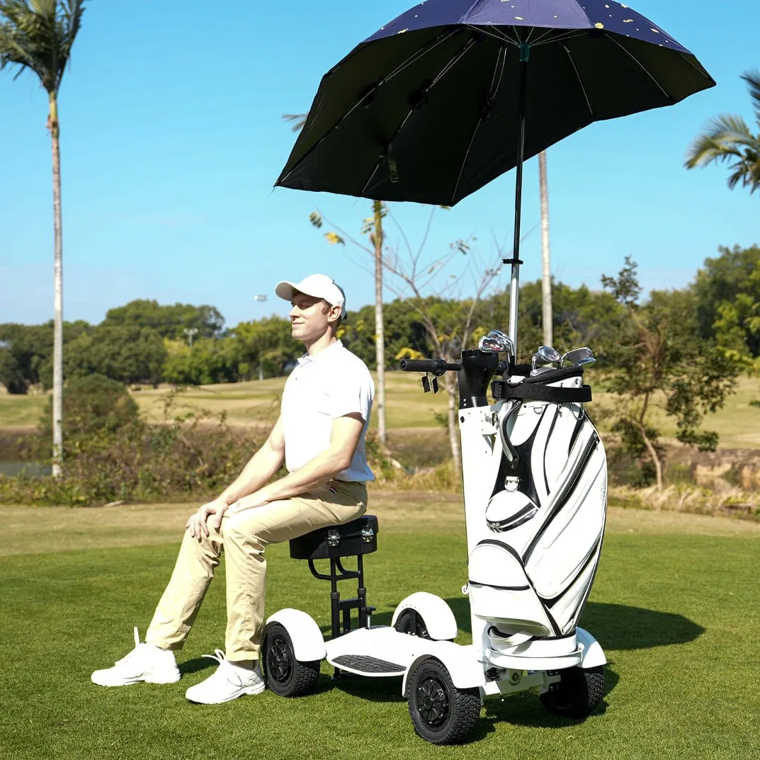 New Popular Superior Comfortable Foldable Four Wheeled Electric Golf Cart
