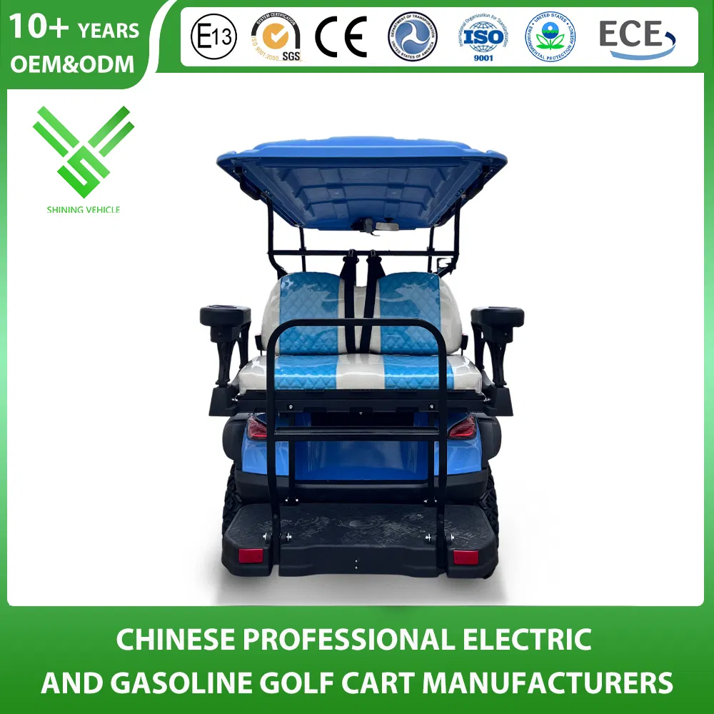 Golf Cart Manufacturer Low Failure Rate Modern Design Classic Car 2/4/6 Person Electric Sightseeing Hunting off Road Vehicles Golf Cart for Outdoors