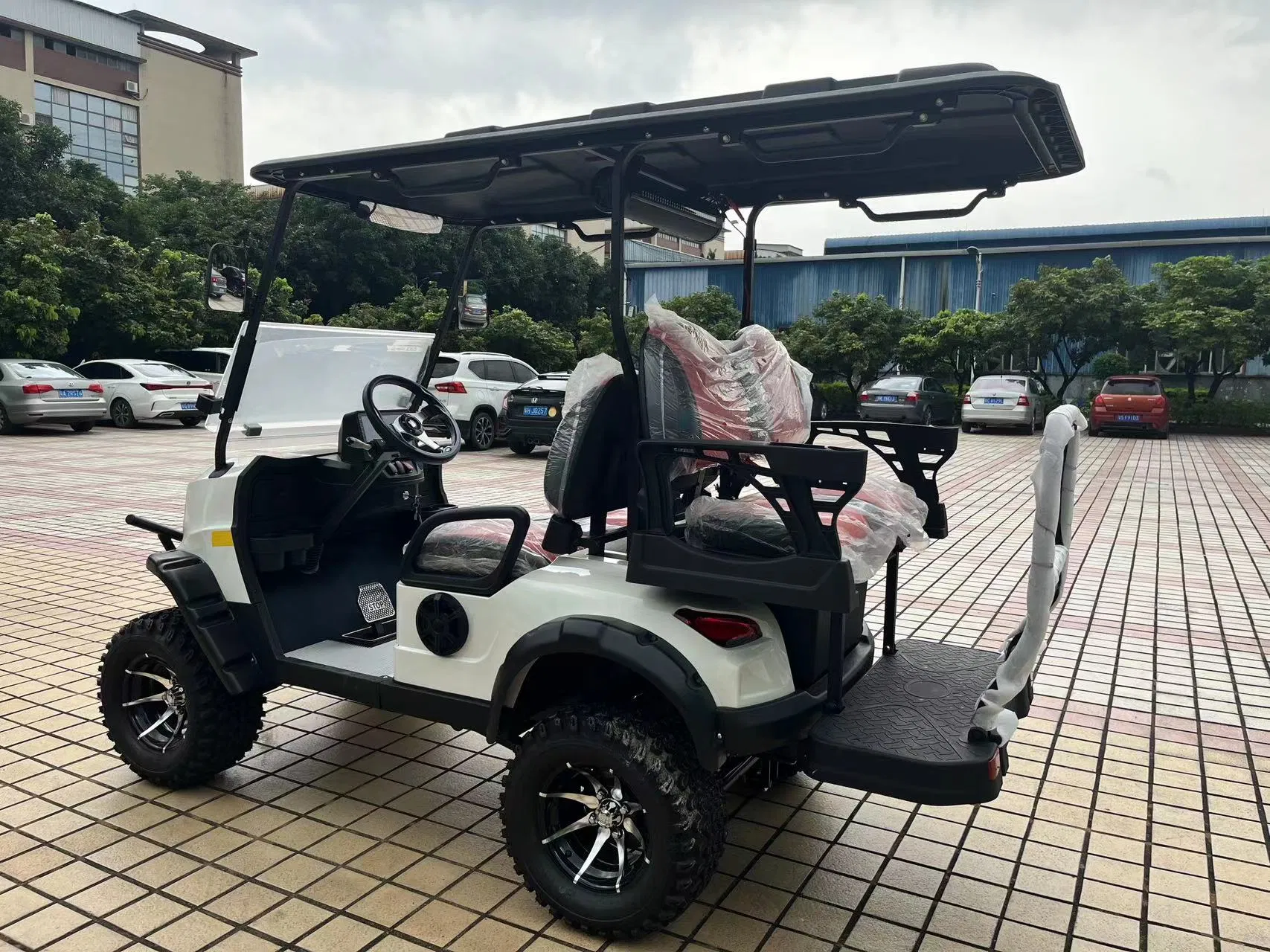 Electric Golf Cart High End Quality Luxury Golf Car New Design Custom Golf Cart