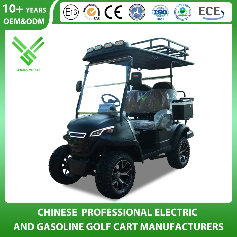 Hunting 2/4/6/8 People/Passenger/Person/Seater/Seat 48V 72V Utility Legal Street Lithium/Gasoline/Electric Golf Cart Price for Battery Charger/Powered/Buggy