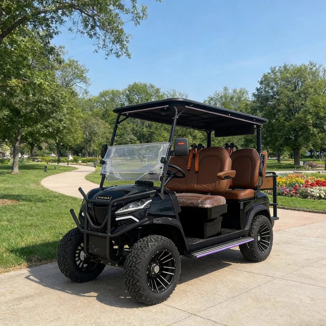 Solar Powered Golf Cart for Eco-Friendly Use
