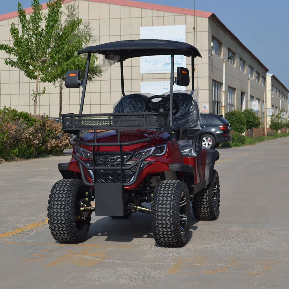 Custom Confortable 2 Seats 48V Electric Luxury Golf Cart