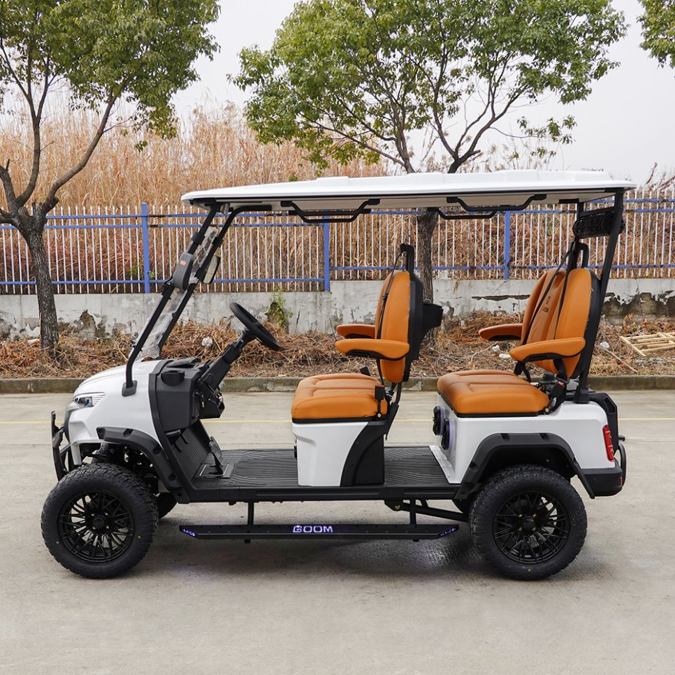 Premium Electric Golf Carts with 51.2V Lithium Batteries for Sale