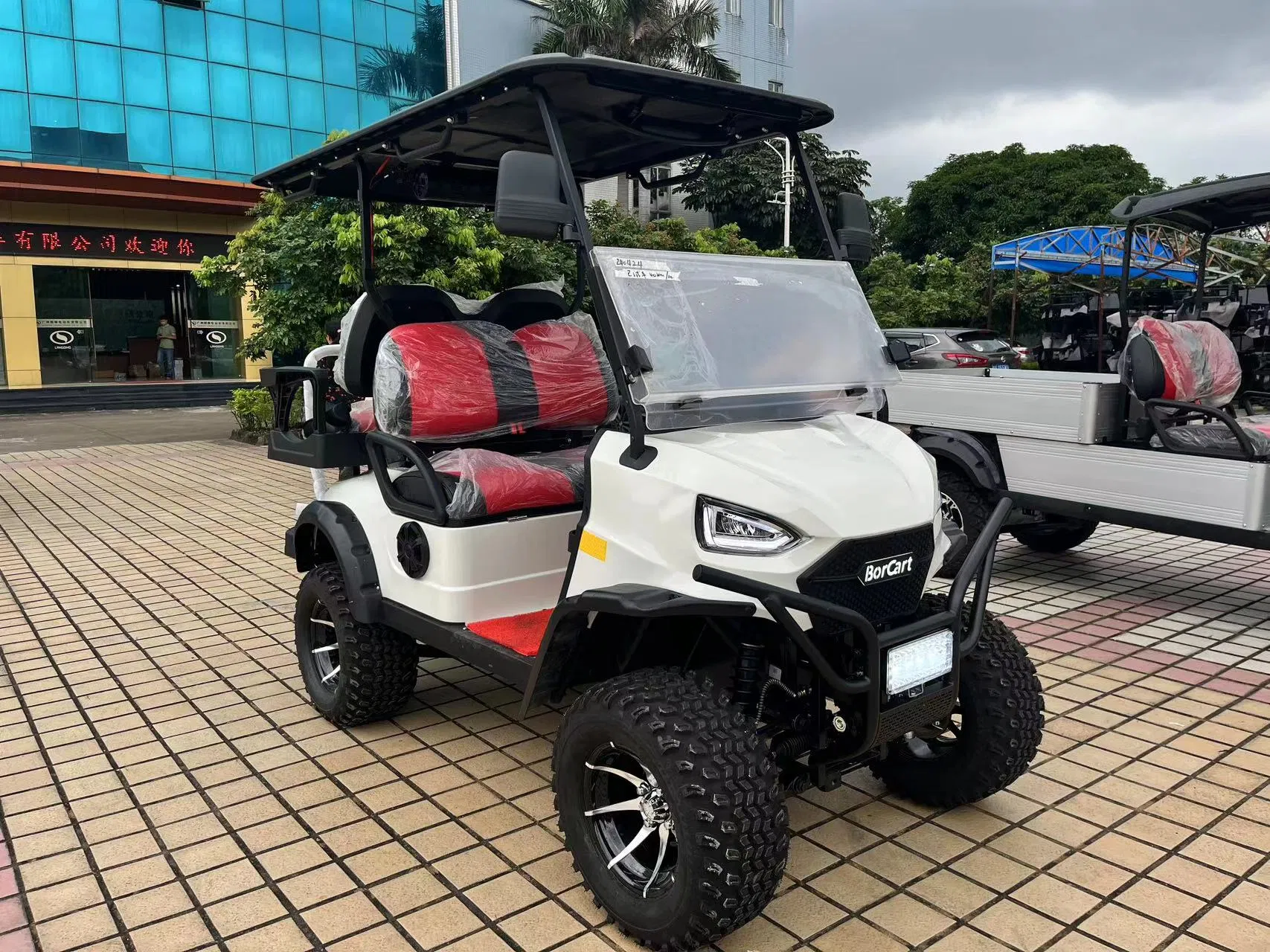 Electric Golf Cart High End Quality Luxury Golf Car New Design Custom Golf Cart