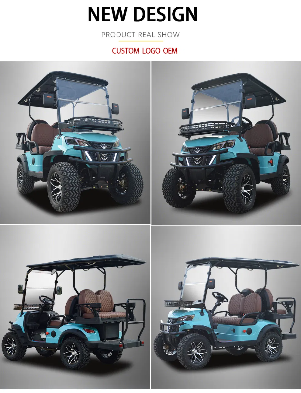 Luxury Custom Golf Cart Detail