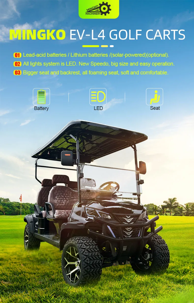 Electric Golf Cart View 1