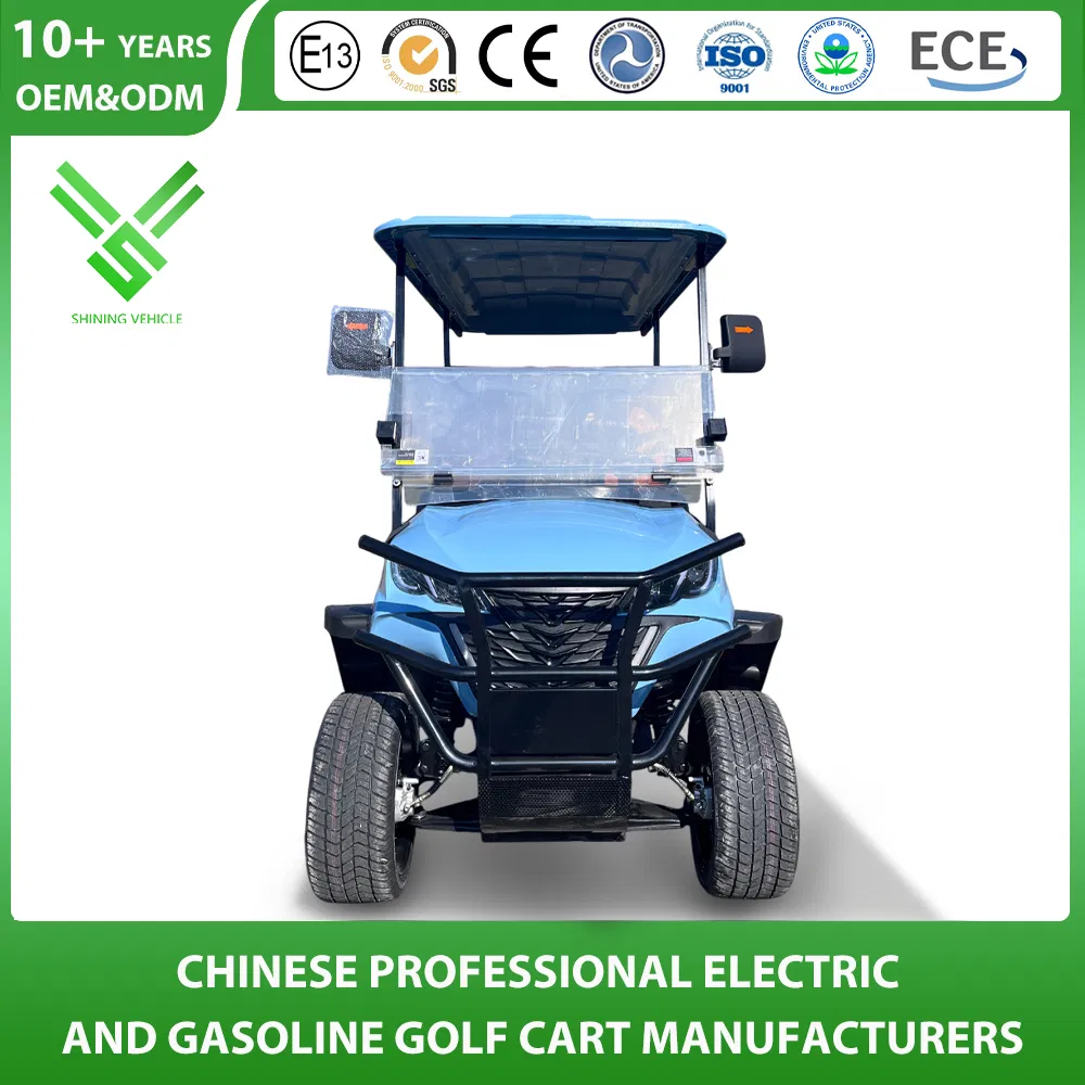 Golf Cart Manufacturer Low Failure Rate Modern Design Classic Car 2/4/6 Person Electric Sightseeing Hunting off Road Vehicles Golf Cart for Outdoors