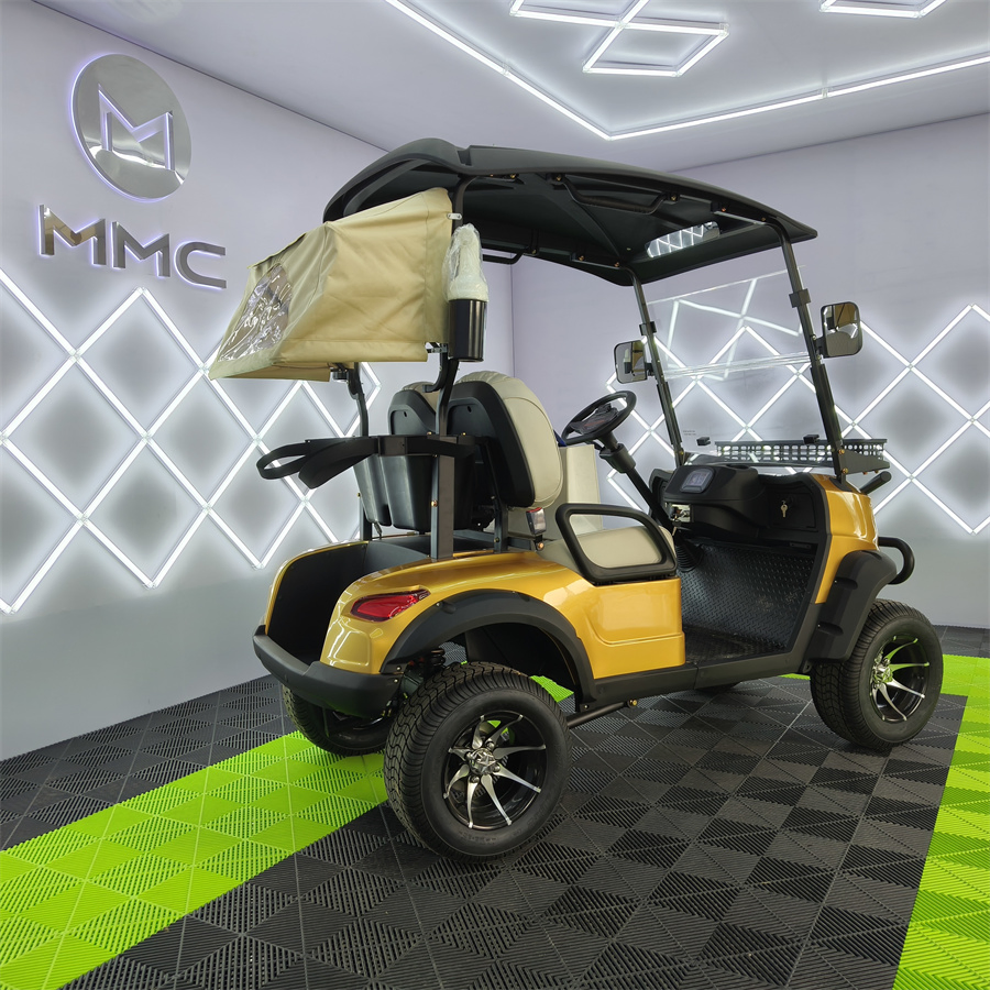 Best Selling Electric Four-Wheeler Golf Cart Electric Beach Buggy Solar-Powered Golf Club Cart Farmer's Cart Hunting Cart