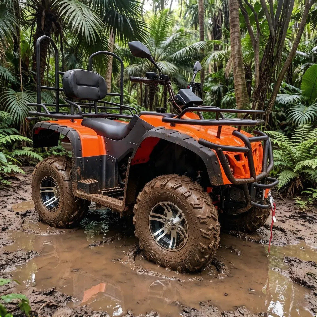 CVT Automatic Transmission Easy Operation 200cc 250cc 4 Seater Four-Wheeled Adults off Road Sport Gasoline Utility ATV CE ECE EPA Certified Automatic 125cc 4-St