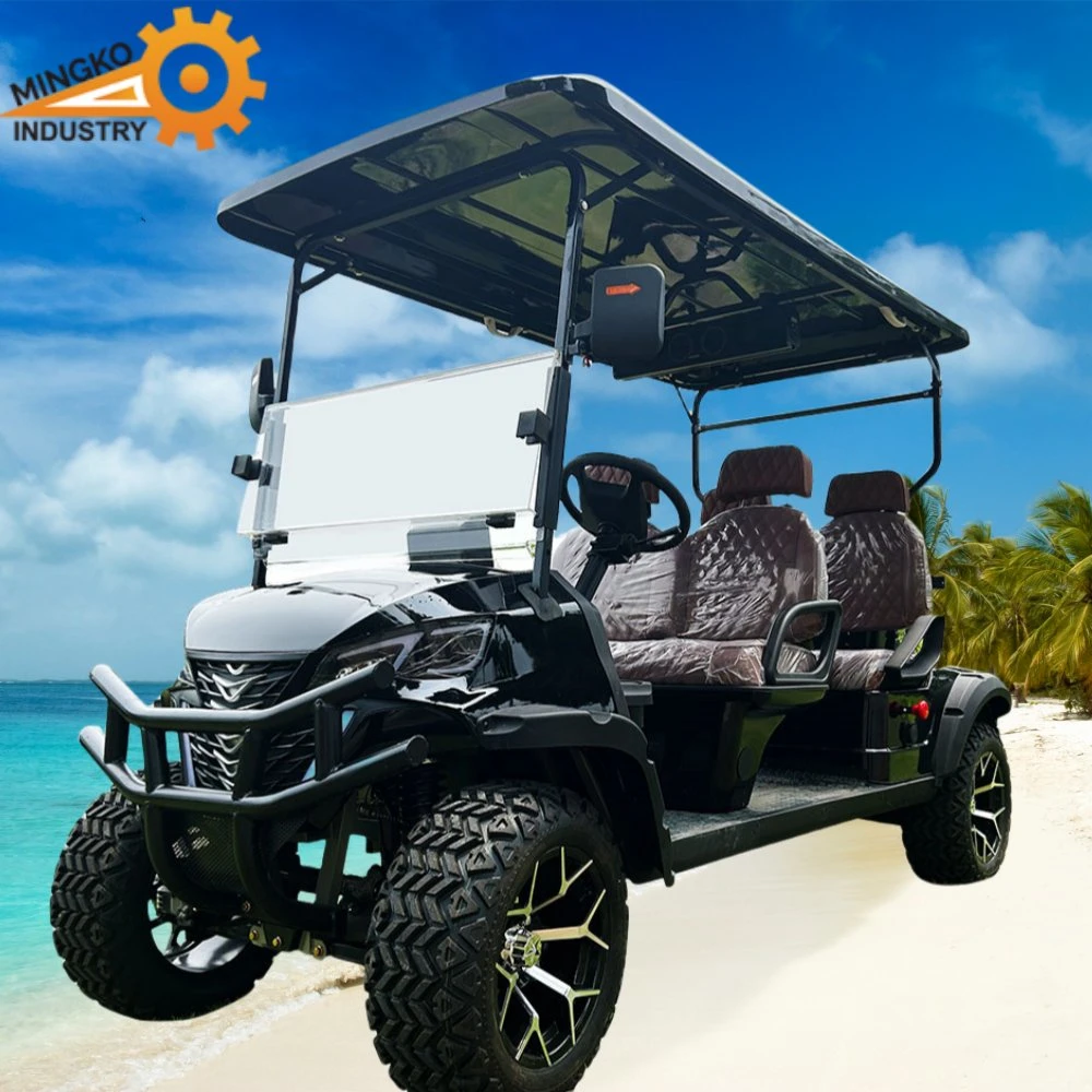 60/72V Lithium Battery Electric Golf Cart Buggy CE Approved with Folding Windshield