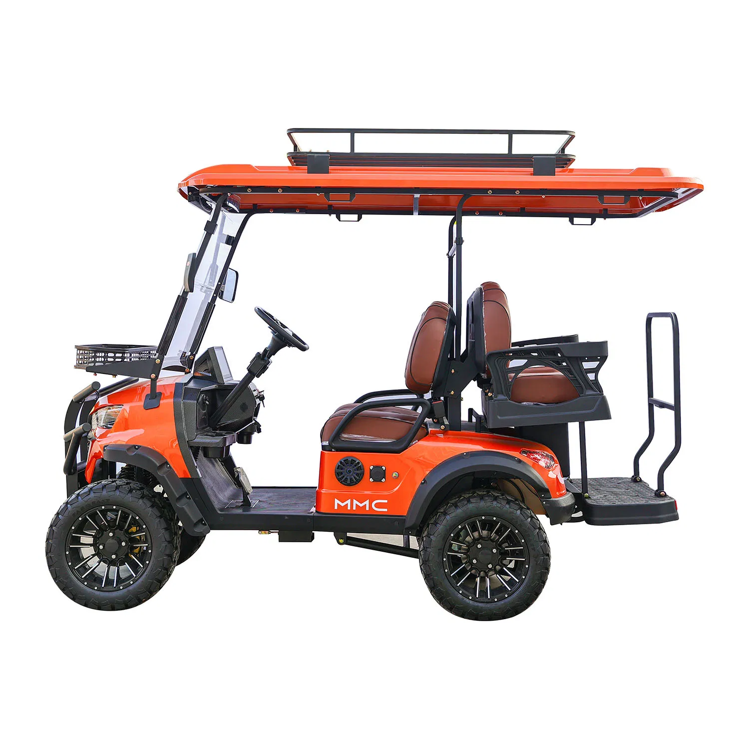 MMC Street Legal Electric Golf Cart 2/4/6/8 Seater off Road Sightseeing Cart Solar Powered CE for Adults