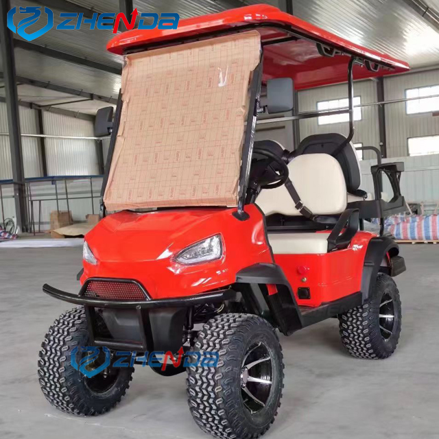 Easy Foldden Electric Buggy Gas or Battery Powered Mobility Club Car Electric Vehicle Golf Carts Sightseeing Scooter