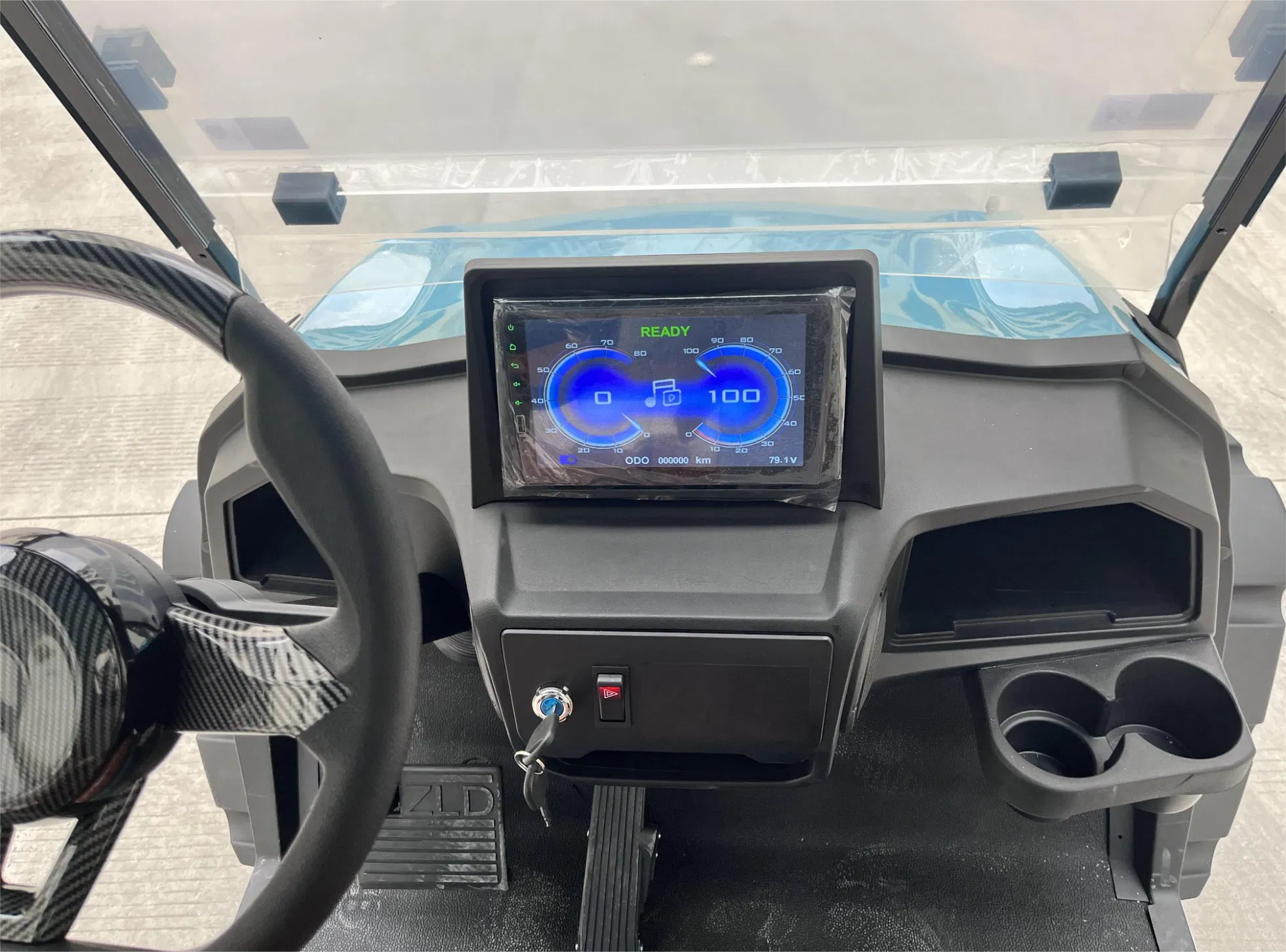 Custom 4X4 Electric or Gas Powered 6 Seater Hunting Golf Cart with 4WD and Four Wheel Drive