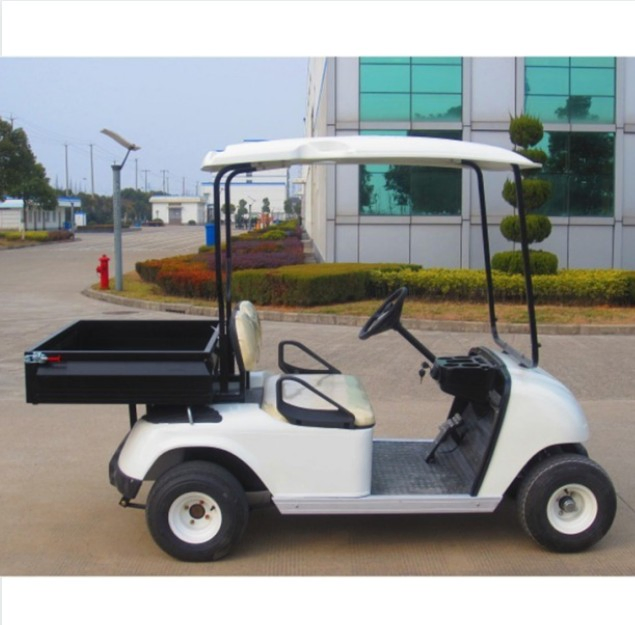 2 Seats Electric Golf Cart Foldable Auto Follow Golf Electric Trolley Hunting Cart