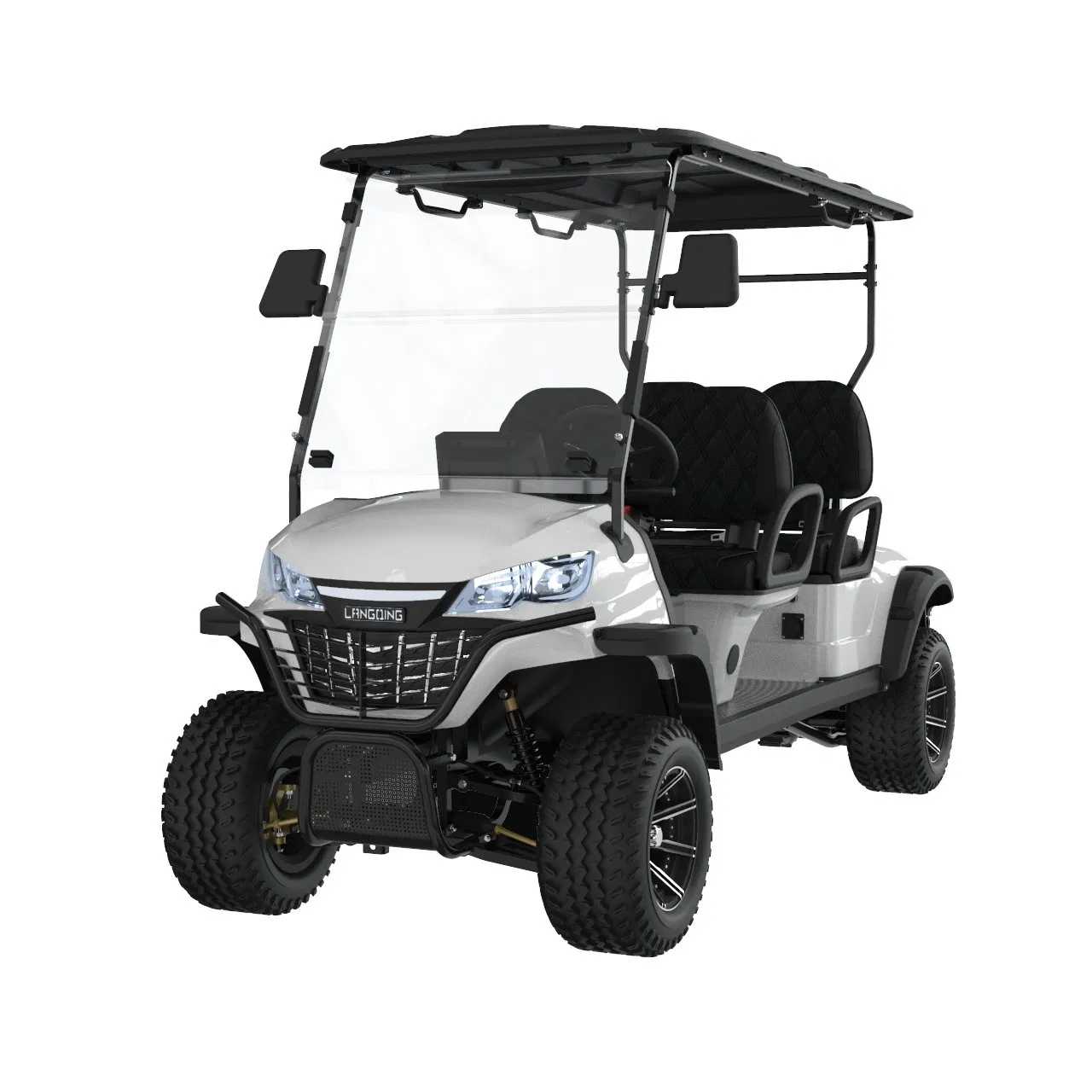 Popular Golf Carts Gas Powered Sightseeing Car Gasoline 6 Seater Gas Golf Cart with Comfortable Seat