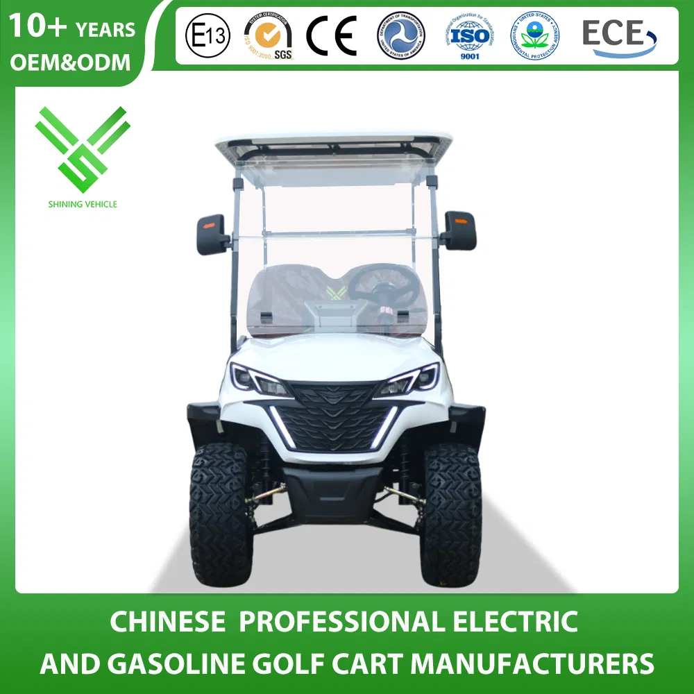 Manfuacturer 2/4/6/8 Seater/Passenger/Seat/People Street Legal Sightseening/Hunting off Road 48/72V Mini Lithium/Electric/Gasoline Golf Cart for Utility/Chassis