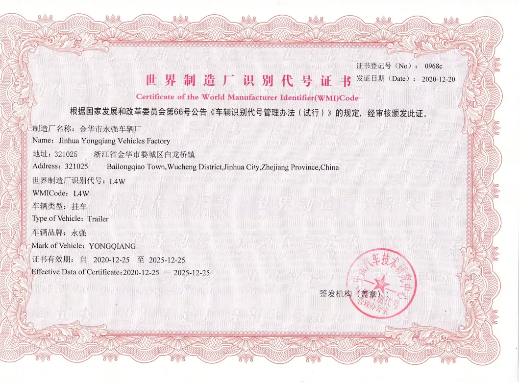 Steel Utility Trailer Rear View