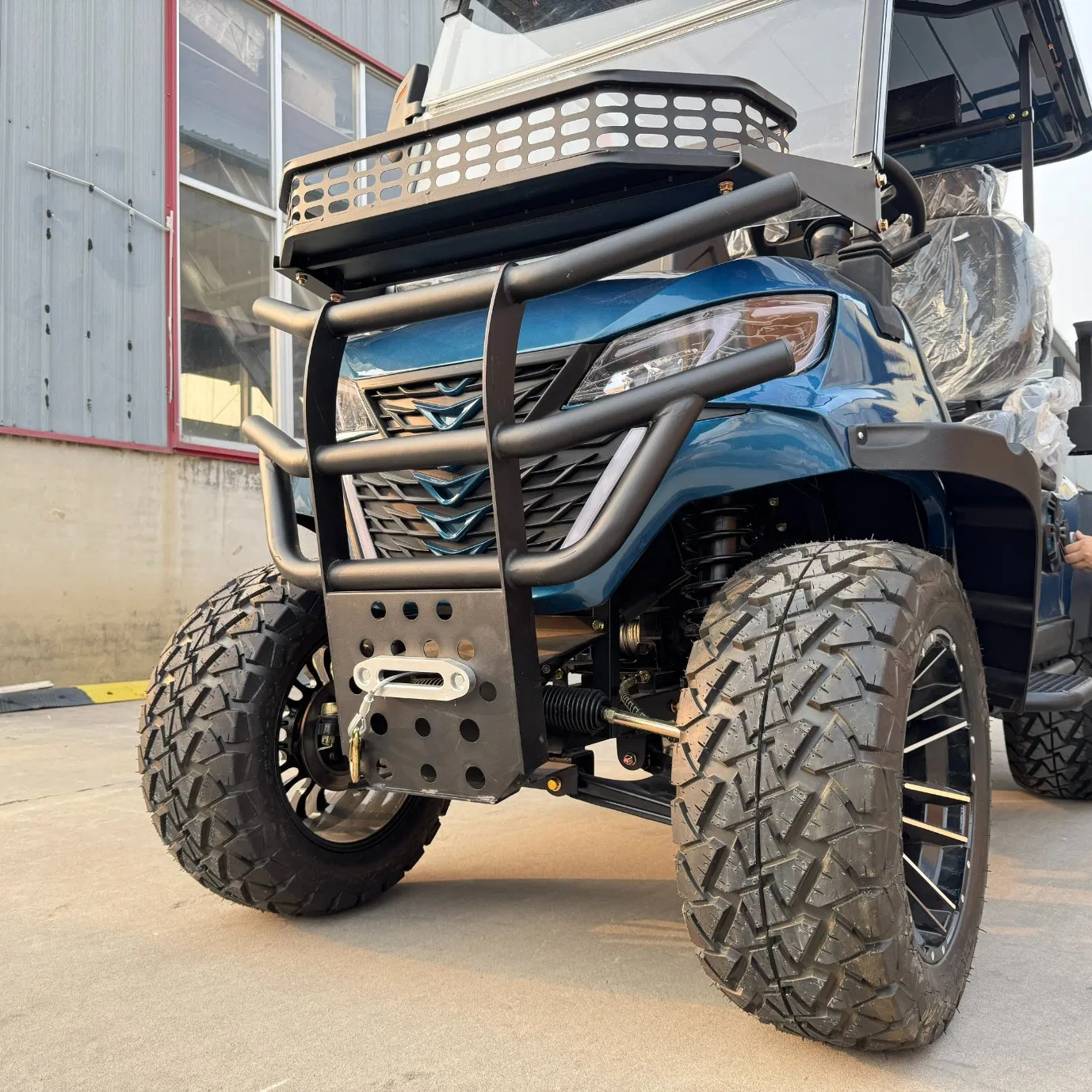 Best Selling Electric Four-Wheeler Golf Cart Electric Beach Buggy Solar-Powered Golf Club Cart Farmer's Cart Hunting Cart